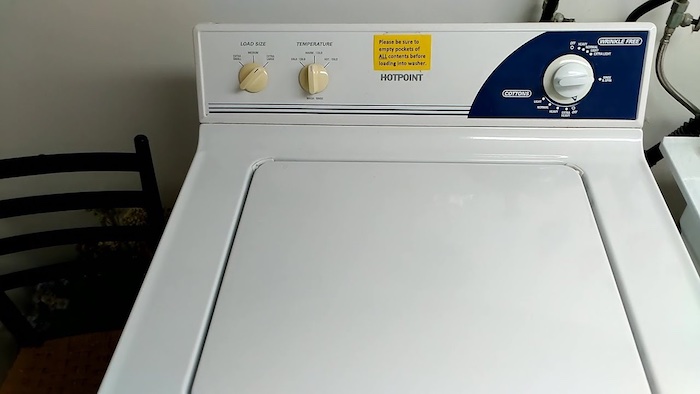 hotpoint washer not spinning