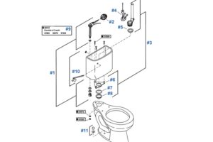Kohler Toilet Tank Parts Diagram & Details